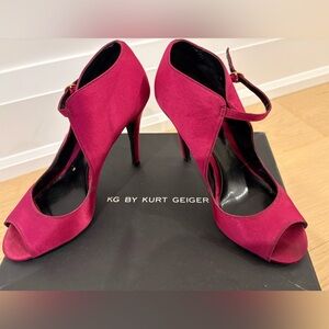 KG by Kurt Geiger Dianne Fuchsia Heels